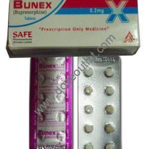 Bunex (Buprenorphine) 0,20mg Tablets Online