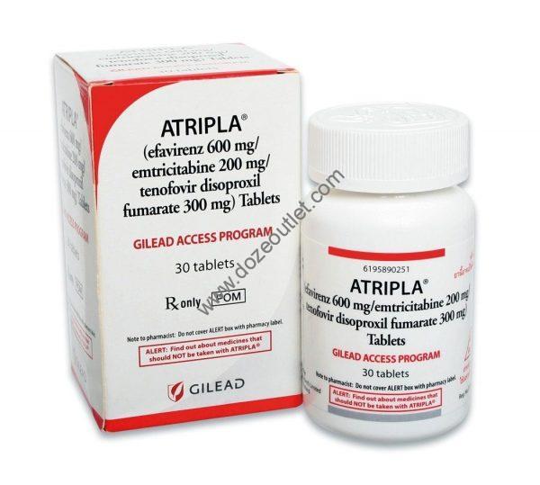 Atripla (Tenofovir) 600mg200mg300mg